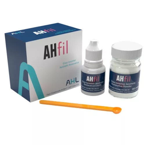 AHfil Anterior üvegionomer tömőcement 15g por+7ml folyadék 