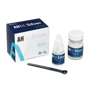   AHfil Silver ezüsttel erősített üvegionomer tömőcement 15g por+7ml folyadék