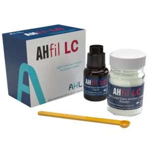   AHfil LC fényrekötő üvegionomer tömőcement 15g por+6ml folyadék 