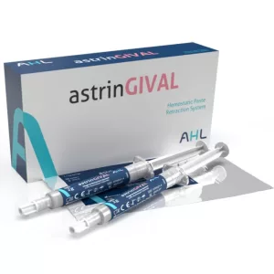 astrinGIVAL vérzéscsillapító 2x2g fecskendő+12db csőr