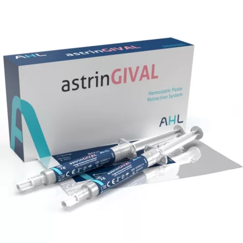 astrinGIVAL vérzéscsillapító 2x2g fecskendő+12db csőr