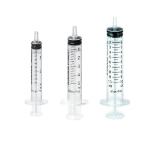 Fecskendő Omnifix Luer latexmentes 3ml 100db