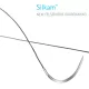 Silkam fekete 6/0 (0.7) 45cm DS16 36db