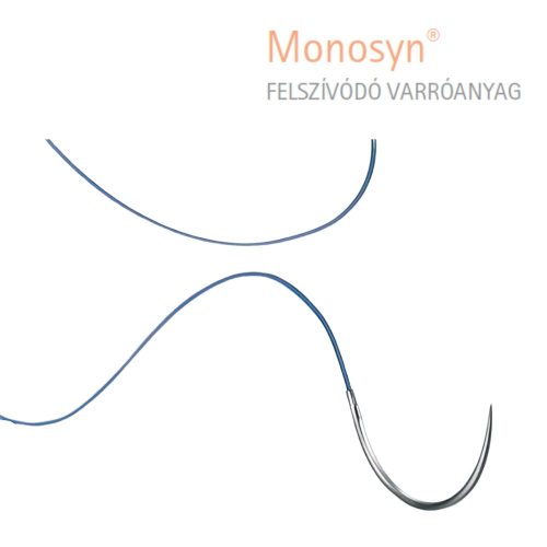 Monosyn színtelen 4/0 (1.5) 45cm DS19 36db
