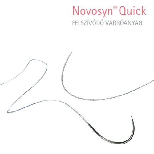 Novosyn Quick színtelen 4/0 (1.5) 70cm DSMP16 36db