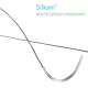 Silkam fekete 4/0 (1.5) 45cm HS21 4db