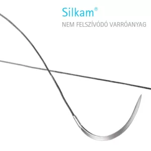 Silkam fekete 3/0 (2) 75cm DS19 4db