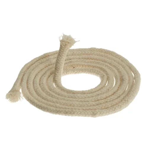 Kanóc borszeszégőhöz, fonott, hengeres, vékony, 5mm, 1méter Becht