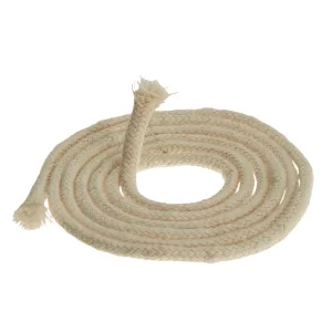   Kanóc borszeszégőhöz, fonott, hengeres, vastag, 6mm, 1méter Becht