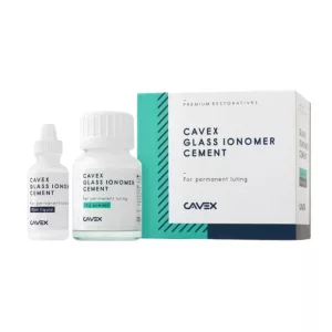 Cavex Glass Ionomer Cement 35g por+15ml folyadék