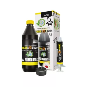 Chloraxid gyökércsatorna öblítő folyadék 5.25% 400g