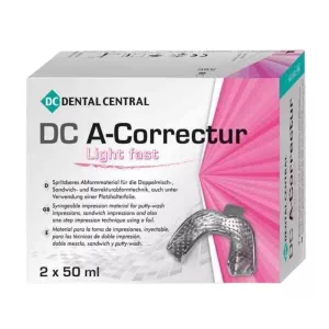   DC A-Silicone Correctur Light Fast NF 2x50ml+12db keverőcsőr