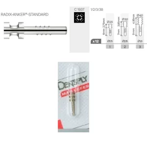   Radix-Anker Standard nemesacél gyökércsap utántöltő 1db