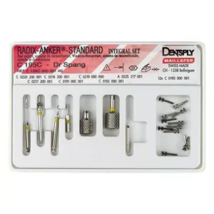 Radix-Anker Standard titánium gyökércsap készlet 195CT/1