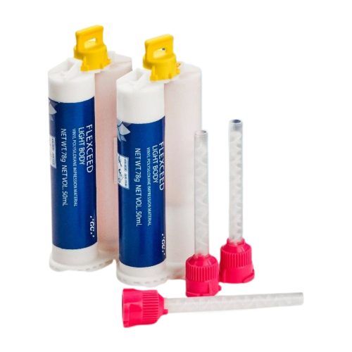 Flexceed Light Body utántöltő 2x78g/50ml+8db keverőcsőr+8db intraorális csőr