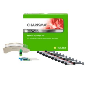   Charisma Diamond Master készlet 10x4g A2,A3,A3.5,A4,B2,C2,OM,OD,CL,BL+Gluma 2Bond 4ml+Gluma Etch 35%