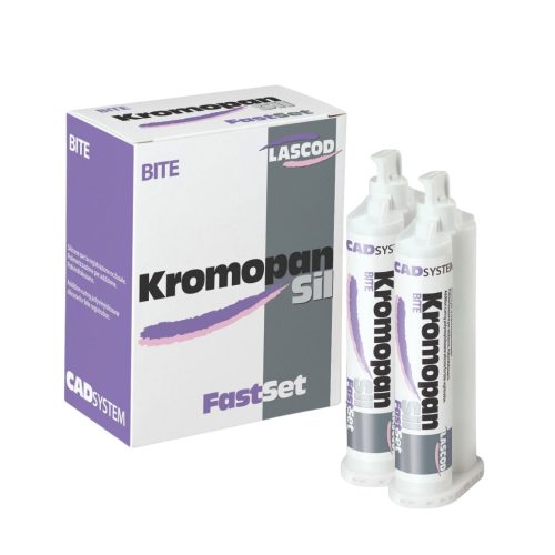 KromopanSil Bite harapásregisztráló utántöltő 2x50ml+12db keverőcsőr