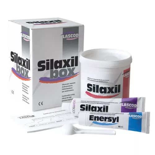 Silaxil Box lenyomatanyag készlet Putty 900ml+Light Body 140ml+Enersyl katalizátor 60ml
