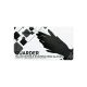 Guarder Black nitrile púdermentes gumikesztyű, fekete 100db 