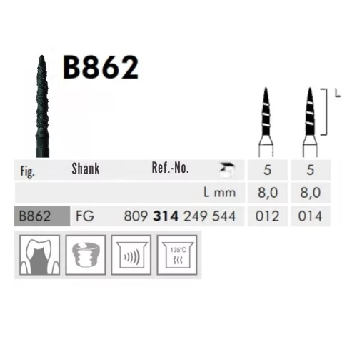 Black Cobra B862 314 014 FG Meisiger 5db