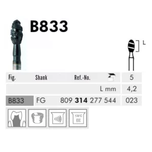 Black Cobra B833 314 023 FG Meisinger 5db