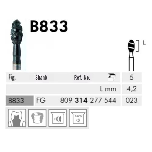 Black Cobra B833 314 023 FG Meisinger 5db
