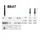 Black Cobra B847 314 016 FG Meisinger 5db