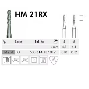 Koronafelvágó HM21RX 314 012 FG Meisinger 5db