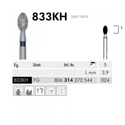 833KH fekete 314 024 FG Meisinger 5db