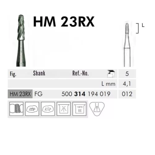 Koronafelvágó HM23RX 314 012 FG Meisinger 5db