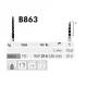 Black Cobra B863 314 014 FG Meisinger 5db