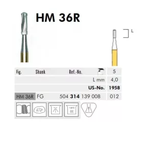 Koronafelvágó HM36R 316 012 FG Meisinger 5db