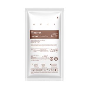 Comfort púdermentes steril gumikesztyű 1pár 