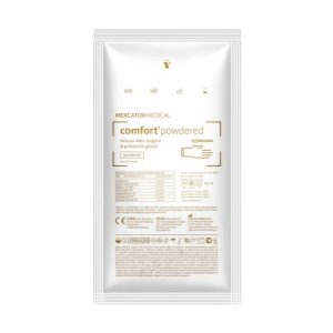 Comfort púderezett steril gumikesztyű 1pár 