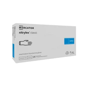   Nitrylex white nitrile púdermentes gumikesztyű, fehér 100db 