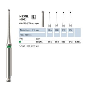 Endodonciai fúró Müller H1SNL 008 RAXL NTI 5db