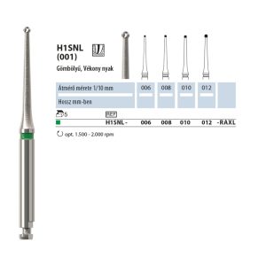 Endodonciai fúró Müller H1SNL 010 RAXL NTI 5db