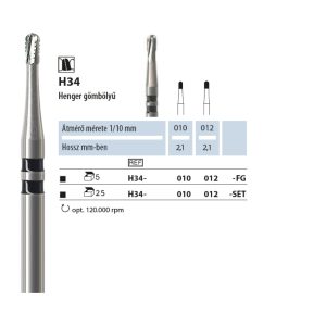 Koronafelvágó H34 010 FG NTI 5db