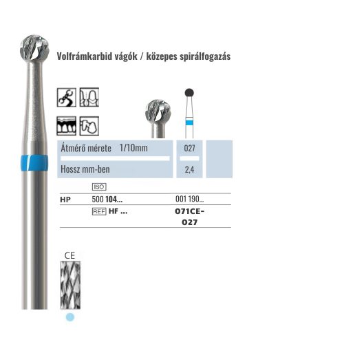 HF071CE 027 HP NTI 1db