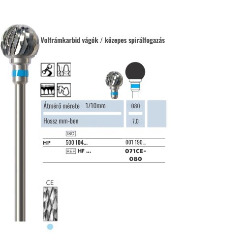 HF071CE 080 HP NTI 1db