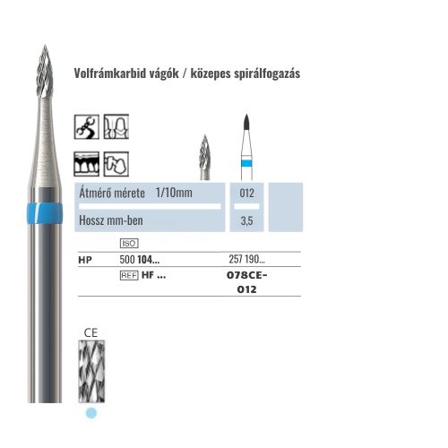 HF078CE 012 HP NTI 1db