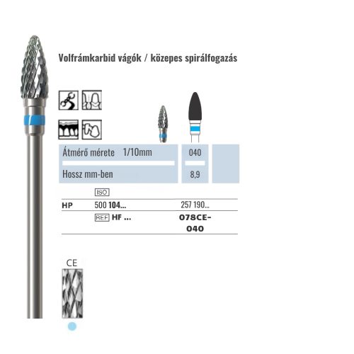 HF078CE 040 HP NTI 1db