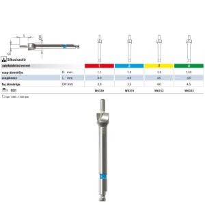 HeadMaster síkcsiszoló NTI 3db