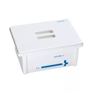   Műszer és eszközfertőtlenítő kád 3literes, fehér tetővel