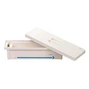   Műszer és eszközfertőtlenítő kád 5literes, fehér tetővel