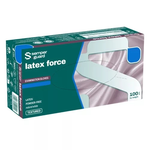 Semperguard latex IC púdermentes gumikesztyű 100db 