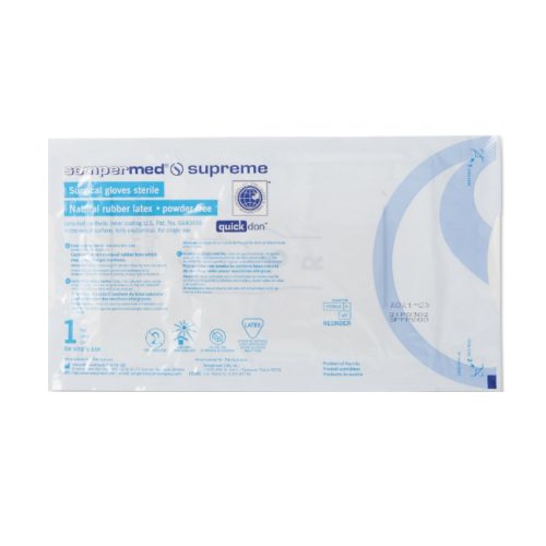 Sempermed Supreme púdermentes steril gumikesztyű 1pár 