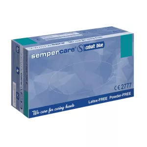   Sempercare Cobalt Blue nitrile púdermentes gumikesztyű 100db 