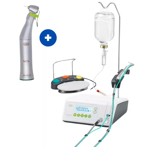 Implantmed Classic SI-923 Set+WS-75 LG fényes sebészeti lassító könyökdarab 20:1