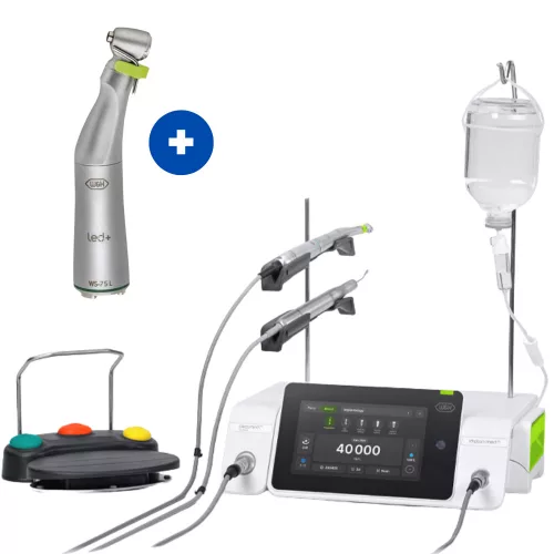 Implantmed Plus II SI-2101 Set+WS-75 L fényes sebészeti lassító könyökdarab 20:1